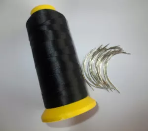 vixen sew in wig net and needle
