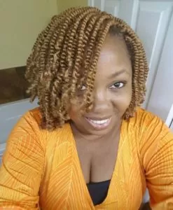 Blonde Kinky Twists