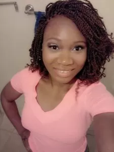 Burgundy Kinky Twists