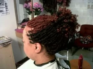 Kinky Twist High Pony