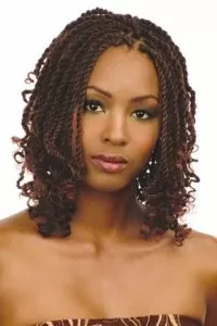Reddish Brown Kinky Twists