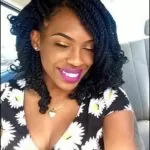 Side Pinned Kinky Twists