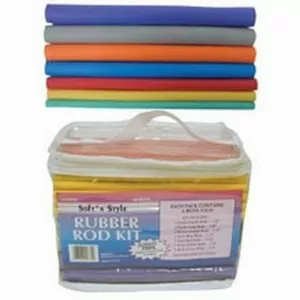 Soft 'N Style Rubber Rod Set