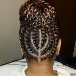twist bun