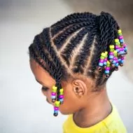 Beaded High Ponytail