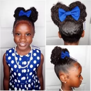 Bow Shaped Bun