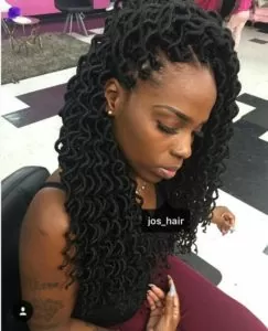 Curly Crochet Locs