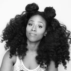 double buns half down