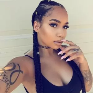 feed in braids beads