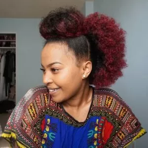 half up half down