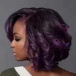 purple hair