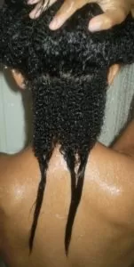 relaxed texturized hair