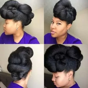 swirl updo