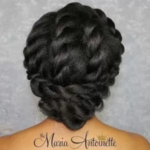 twisted updo