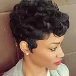tapered finger waves