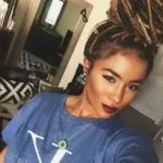 Goddess Locs High Bun