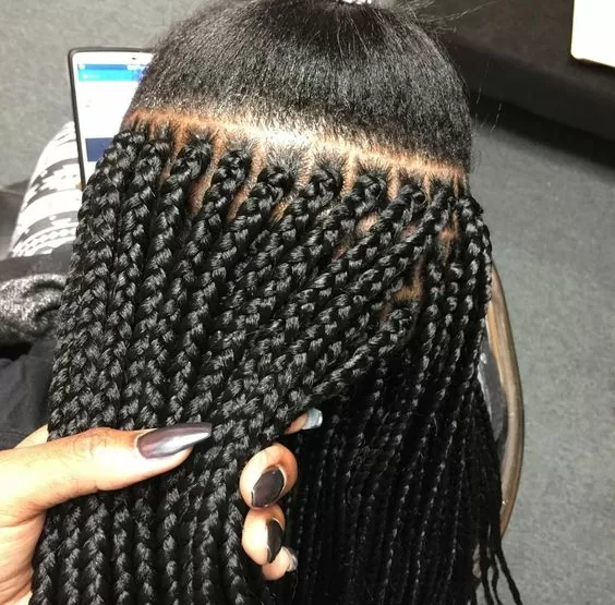 medium box braids