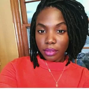 faux locs bob side part