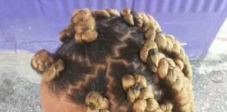 golden dookie braids zig zag part