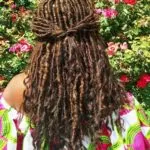 messy goddess locs