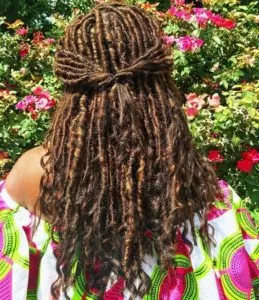 blonde ombre goddess locs