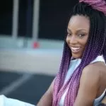 multicolor ombre box braids