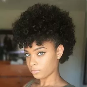 two toned frohawk