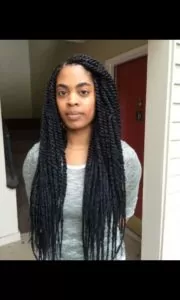 hip length rope twists