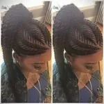 iverson braids ponytail