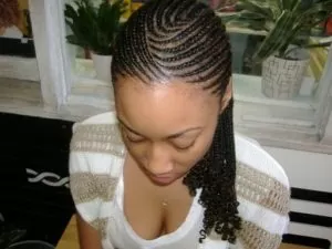 iverson braids with curly ends