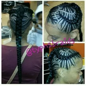 iverson mohawk braids