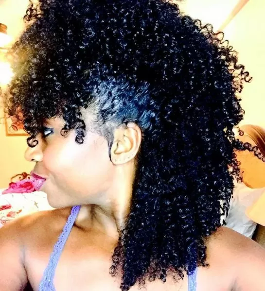 two toned frohawk