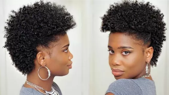 two toned frohawk