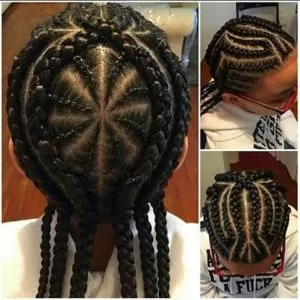 spiderweb iverson braids