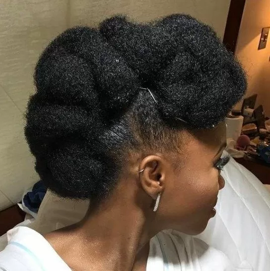 two toned frohawk