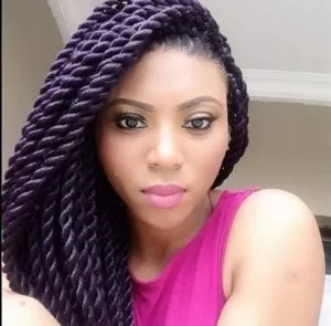 thick purple rope twists
