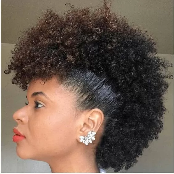 two toned frohawk