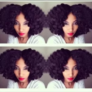 Big Voluminous Braid Out