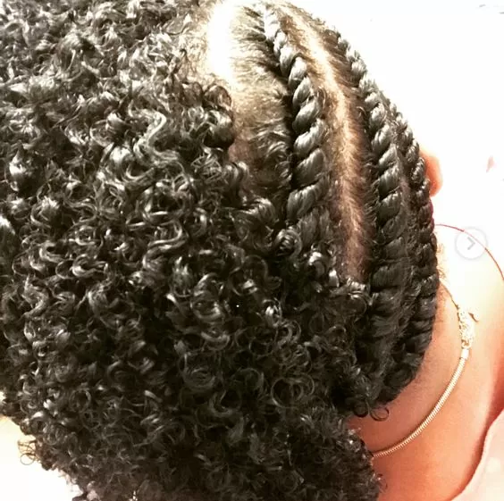 Ultra-Defined Braid Out With Volume