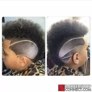 Burst Fade With Design