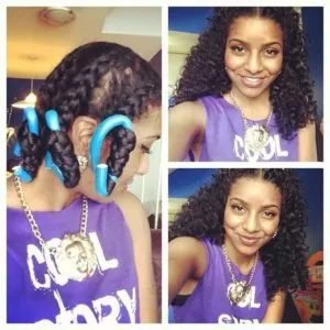 Chunky Braid Out