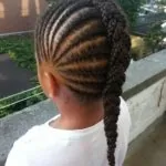 Double Braided Mohawk Braid