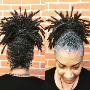 Locs Pineapple