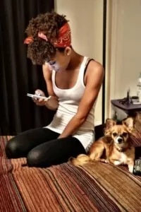 Pineapple With Bandana