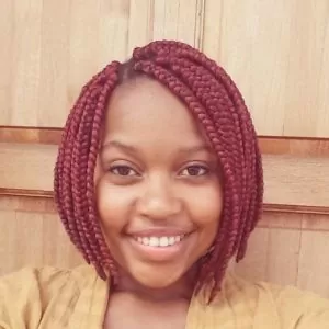 Red Box Braids Bob
