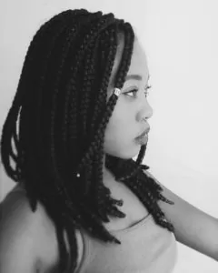 Shoulder Length Box Braids