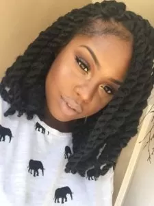 Shoulder Length Marley Twists
