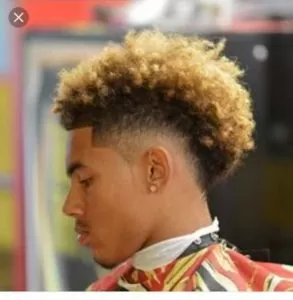 Two Toned Mohawk Fade