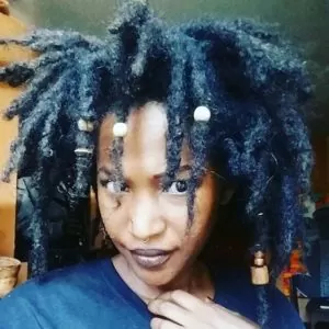 Beaded Afro Dreads