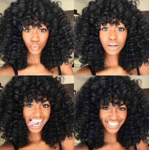 Crochet Braids With Bangs Black hair tribe